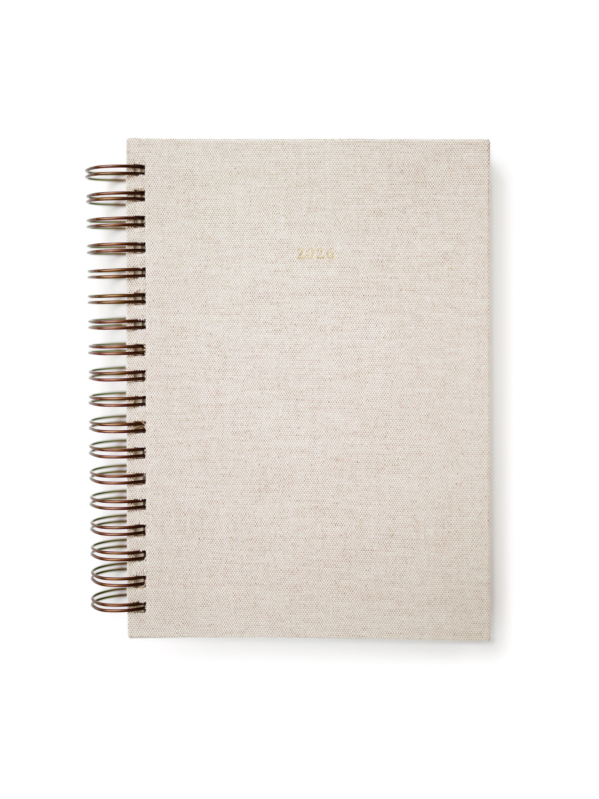 2026 Abide Christian Planner - Ivory Spiral