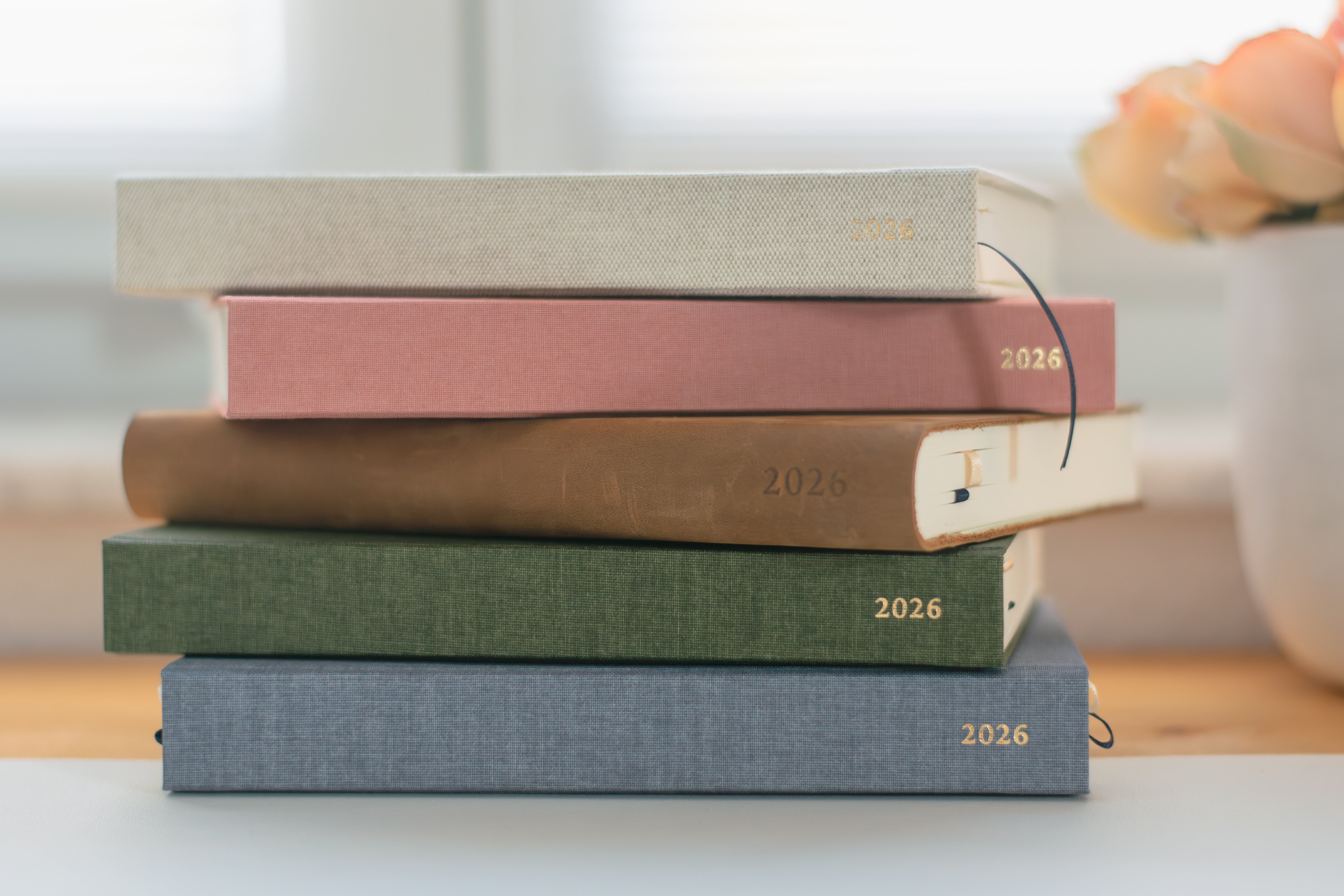 2026 Abide Christian Planner - Leather Bookbound