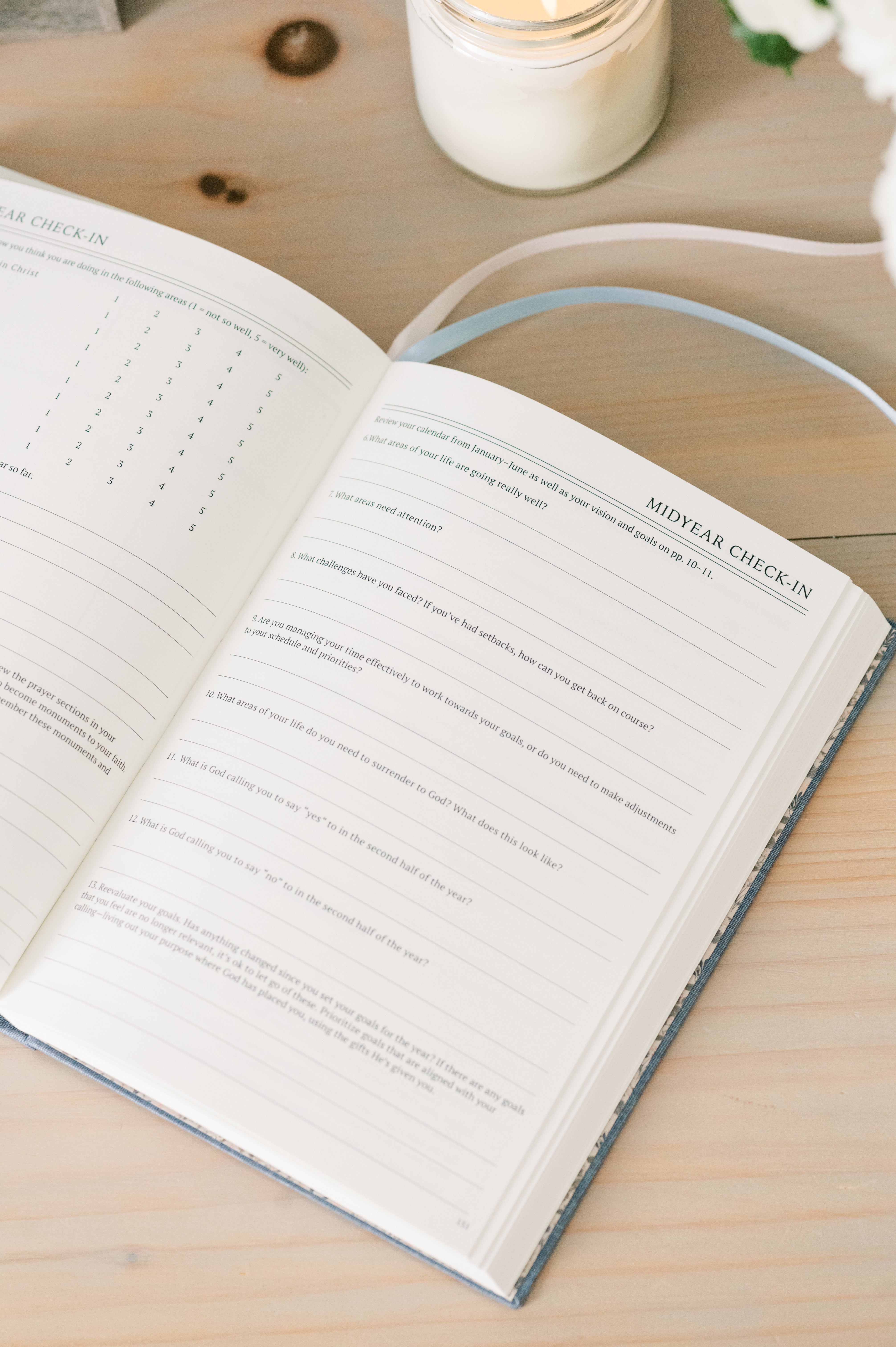 2026 Abide Christian Planner - Green Bookbound