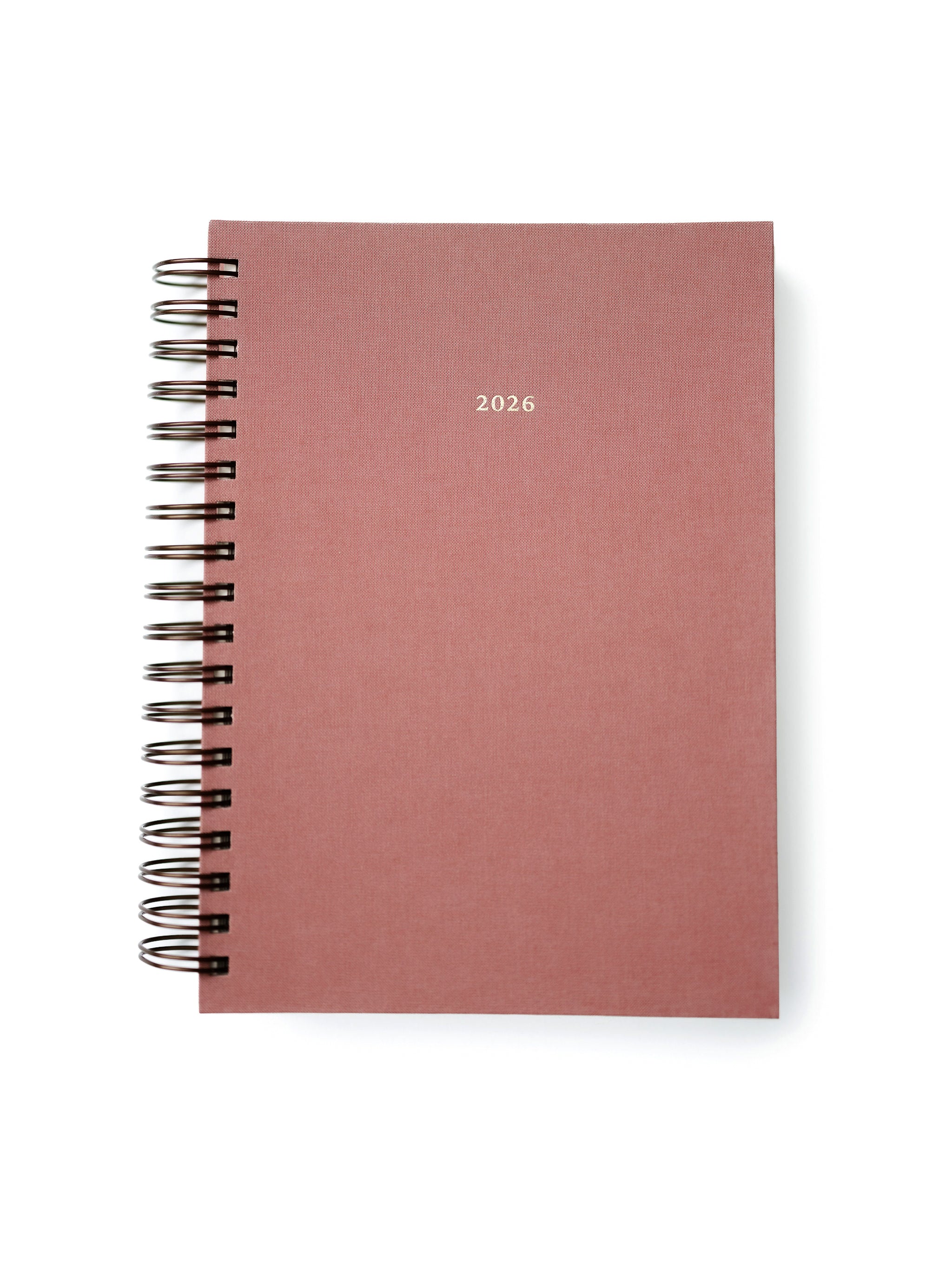 2026 Abide Christian Planner - Pink Spiral